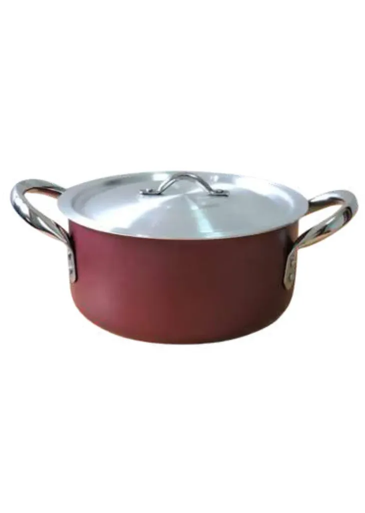 Non stick casserole with lid 22cm