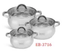 Edenberg Stainless Steel 6-Piece Cookware Set (EB-3716) 