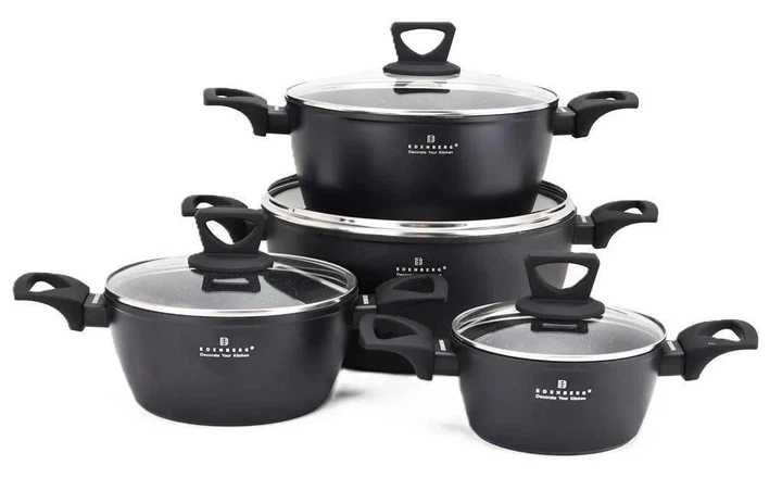 [eb-12915] Edenberg Professional 8-Piece Pot Set (EB-12915)