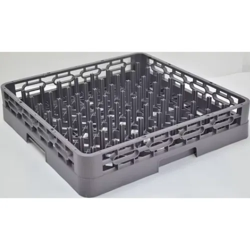 Commercial 64-Compartment Peg Dish Rack (50×50cm) – Dishwasher Safe (pack of 6 racks)